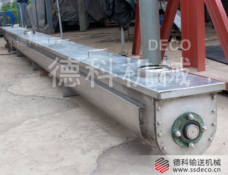 水冷螺旋輸送機(jī),LS螺旋輸送機(jī)水冷套降溫輸送機(jī)